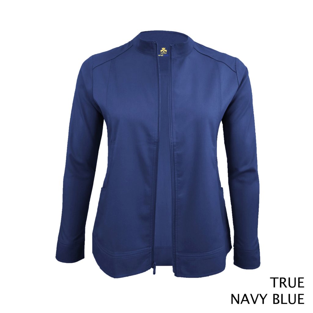 Stretch Front Zip Warm-Up Scrub Jacket