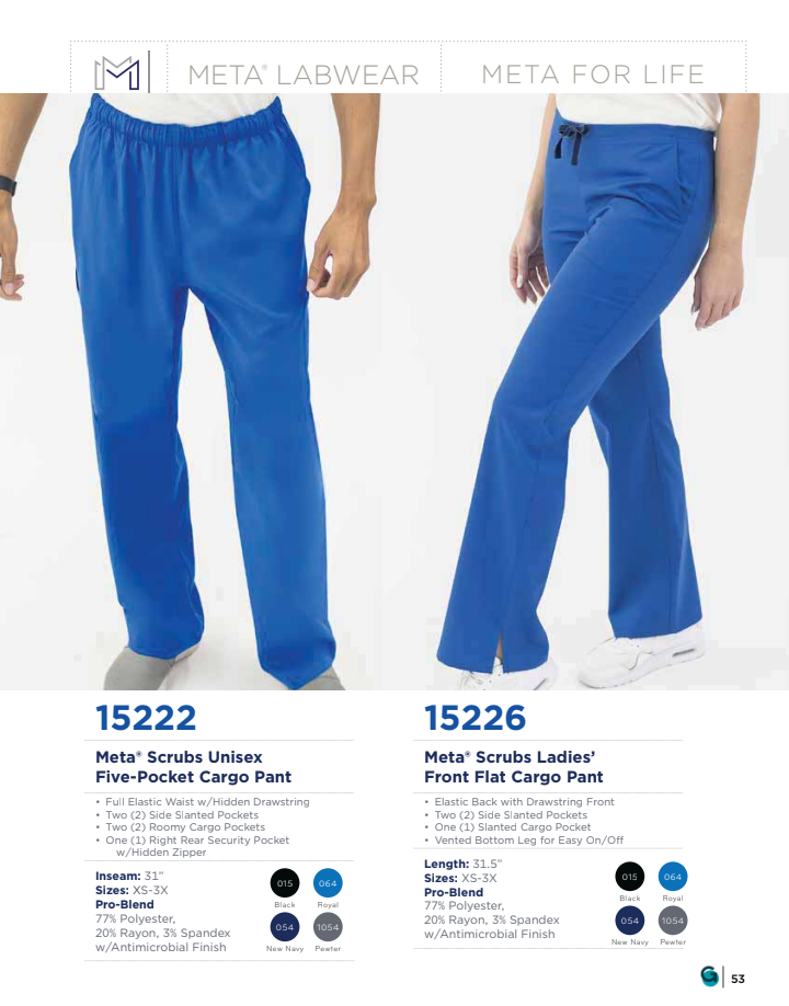 Scrubs pants